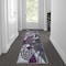 Flash Furniture Purple 2' x 7' Abstract Design Accent Rug ACD-RGTRZ860-27-PU-GG - alternate 1